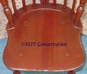 paintd windsor chair